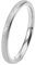 KnBoB Eheringe Silber, 2MM Titan Ring für Damen Matt Hochzeitsringe Größe 54 (17.2)