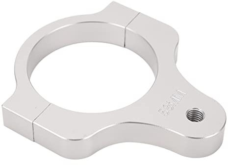 CNC Alluminio Moto Forcella Tubo staffe sterzo Ammortizzatore Telaio Montaggio Morsetto Piede Fixer per Moto Bicicletta Modifica Hardware Parti stabilizzatore Universale (58 MM)