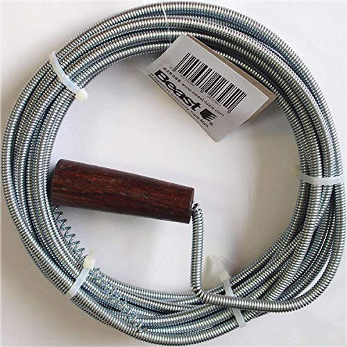 Desatascador de Tuberías en Espiral 8mm. 10 Metros