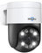 Hiseeu 360°-Sicherheitskamera für den Außenbereich mit Farb-Nachtsicht, 4K POE-PTZ-Kamera für den Außenbereich, kabelgebundene CCTV-Kamera, Bewegungserkennung, 2-Wege-Audio, Fernansicht,