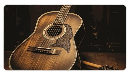 Mousepad Old West Guitar Keyboard Pad Laptop Desk Pad Desk Mat for Desktop Large Gaming Mousepad Office Desk Protector with Anti Slip Rubber Base 29.5x15.7 Inch