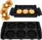 BYKITCHEN Plaques à gaufres en silicone pour Tefal OptiGrill+ XL & Tefal OptiGrill Elite XL - Accessoires Optigrill XL/Elite XL - Insert à gaufres/gaufrier Optigrill