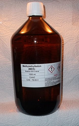 1000 ml Methylethylketon, MEK, (2-Butanon),99%, als Lösungsmittel für Vinylharze