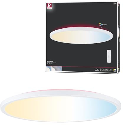 Paulmann 71192 Panel Atria Shine SepSwitch 32W TunW RGB 400mm Weiß Kunststoff