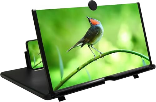 Chililon 20 pollici ingranditore schermo smartphone,3D HD lente ingrandimento smartphone, Amplificatore schermo cellulare, anti- blu per tutti gli smartphone