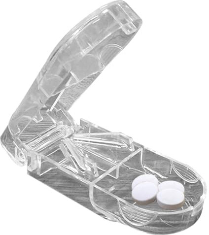 Cortador De Tableta De Pastillas: Cortador De Tableta De Precisión Con Materiales Soportables | Spilit De Píldoras Afiladas | Dispensador De Tabllet Piill Para Una Dosis Precisa Y Gestión De Medicamen