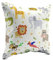 PICANOVA – Zoo Animals 30x30cm – Premium Zierkissen Mit Füllung – Deko Für Baby- Und Kinderzimmer Mit Motivauswahl – Kinder Kollektion