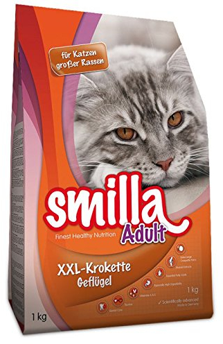 Smilla Erwachsene XXL mit Geflügel 10 kg. Eine Gesunde ausgewogenen Katzenfutter