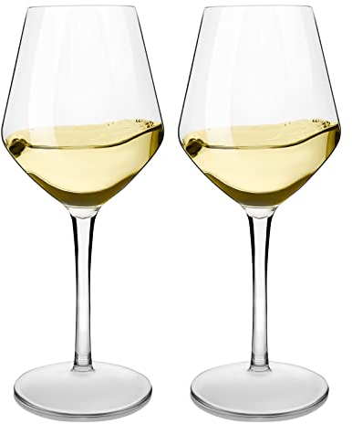 MICHLEY Incassable Verres à vin, 100% Tritan-Plastique vin Rouge Gobelets,440ml Verres à Boire pour Le Parti, Lot de 2