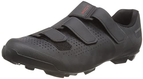 SHIMANO Zapatillas MTB XC100, Unisex Adulto, Negro, 40 EU