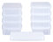 MiraHome Contenitore per alimenti Contenitore per congelatore Contenitore impilabile 23x14x5,2 cm Qualità austriaca (Trasparente, 1l Rettangolare (8 Pz))