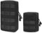 TRIWONDER Taktische Hüfttaschen, Molle Klein Tasche, Wasserdicht Gürteltasche Beutel für Camping Wandern Jagd (01 Schwarz)