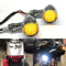 2 Stück Universal-LED-Blinker für Motorrad, Blinklicht, Signalanzeige, für Scooter, Quad, Hors Route, Dirt Bike, Bobber