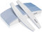 Professional Nail Files, 240/240 Grit - 12 Pcs, Double-Sided Emery Boards for Natural Nails, Washable and Reusable for Grooming and Styling