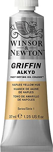 Winsor & Newton óleo al de secado rápido Griffin Alkyd - tubo de 37ml color tono de amarillo de nápoles