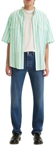 Levi's Men's 501 Original Fit Jeans, Mercy Me, 32W / 34L