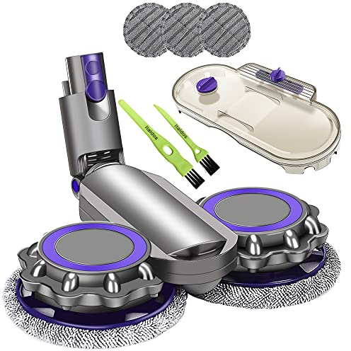 Italdos Cepillo Fregasuelos Cabezal Fregona Compatible para Dyson Digital Slim V12 Slim Cepillo Eléctrico Turbo a Rodillo con Cerdas Suaves para Parquet Piso Duro - No Compatible con Versión Estándar