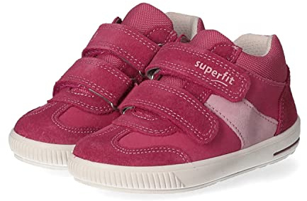 Superfit Mädchen Moppy Lauflernschuhe, Pink Rosa 5500, 23 EU
