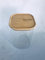 Tupperware Bamboo Clear Storage 1,1 l avec couvercle en bambou transparent Boîte de conservation pour sucre, café, biscuits