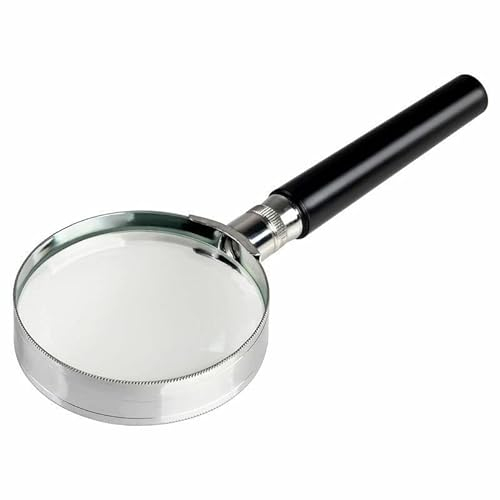 Ziyan Lupe Leselupe 5 fache Vergrößerung Ø 75 mm Vergrößerungsglas Handlupe
