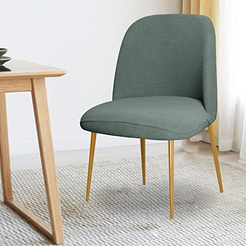 uyeoco Stretch Stuhlhussen Samt Mit Armlehne Stuhlbezug 1/2/4er Set Luxus Bürostuhl Bezug Stuhlschonbezug Sessel Esszimmer Sitzfläche Armlehnstuhl Stuhlabdeckung (Color : Hh, Size : 2pcs)