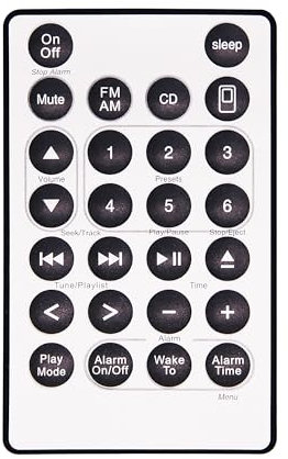 NJALNKHM Remote Control Replaced for Bose Wave Sound Touch Music Radio System CD AWRCC1 AWRCC2