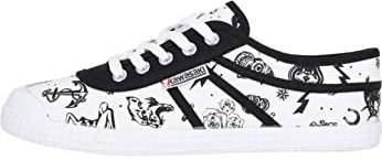 Kawasaki Tattoo Canvas Shoe, Scarpe da Ginnastica Unisex-Adulto, 1002 White, 45 EU