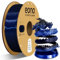 Eono PLA Filament Silk Gradientenfarbe PLA Filament - Dual Schwarz-Blau, 1kg Spule für 3D Drucker, Hochwertiges, Ideal für Dekorationen und Kunstwerke, Schwarz-Blau