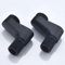 BiaoTeng Raccord Excentré Rallonge pour Mitigeur Douche Mural Laiton 2 Pièce Raccord Plomberie 1/2 3/4 Noir