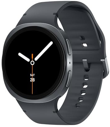 Samsung Galaxy Watch8 (Dark Gray, LTE, 40mm) Smartwatch Galaxy AI, Allenatore Personale, Design Resistente agli Urti, Processore 3nm, Monitoraggio Attività Fisica e Sonno, One UI 8 [Versione Italiana]