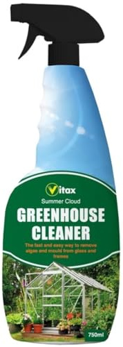 Summer Cloud Greenhouse Shading Spray 750ml – Easy Apply Protective Coating for Glass, Acrylic & Polycarbonate – Reduces Sunlight & Heat – Weather Resistant, Easy to Remove, Plant Protection