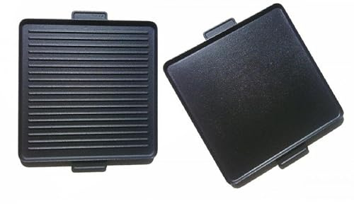 Powerpot Piastra Ghisa 40x40 Bistecchiera Barbecue Rigato E Lato Liscio