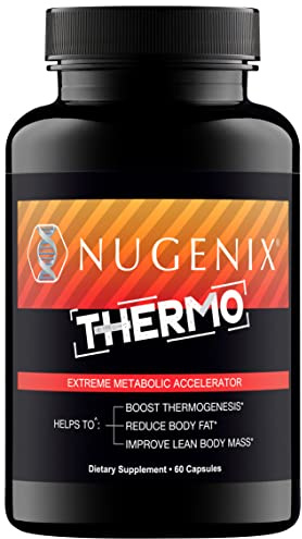 Nugenix Thermo - Thermogenic Fat Burner for Men, 60 Count