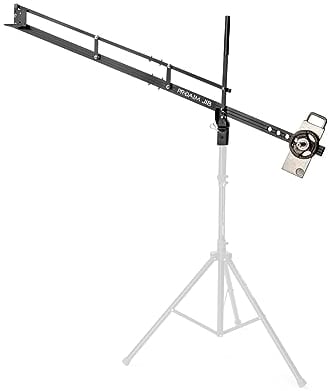 PROAIM 9ft Mini Camera Crane Portable Jib with Tripod Stand (P-9-TS) for DSLR Video Cameras up to 8kg/17.6lbs | Best Travel-Friendly Jib with Carrying Bag