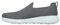 Skechers Go Walk MAX-Athletic Air Mesh Slip on Walking Shoe, Zapatillas para Caminar Hombre, Charcoal Knit, 41.5 EU X-Ancho