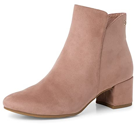 Tamaris Damen, Mode-Stiefel, Rosa Old Rose, 37 EU
