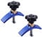 CDIYTOOL T-Schienenklemmen-Set, T-Klemme für Holz- und Metallbearbeitung, 2 Stück, Blau
