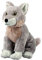 EcoBuddiez - Wolf von Deluxebase. Kleine weiche Plüschtiere aus recycelten Plastikflaschen. Umweltfreundliches Kuschelgeschenk für Kinder und niedliches Kuscheltier für Kleinkinder.