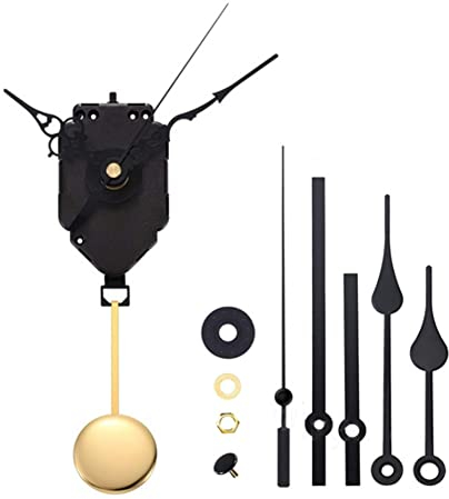 ZYNCUE DIY Wand Quarz Pendeluhr Melodie Mechanismus Uhrwerk Set Quarz Pendel Trigger Uhr Bewegung Glockenspiel Kompleter Pendeluhr Kit