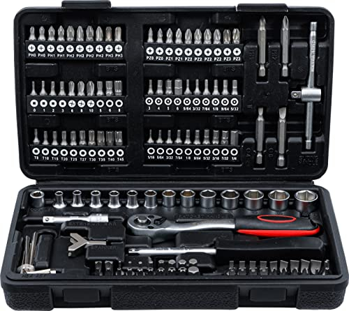 BGS Diy 92146 | Coffret de douilles | 6,3 mm (1/4) | 130 pièces