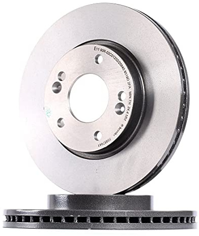 BREMBO 09.9574.41 2x Bremsscheiben Vorne Ø280mm innenbelüftet Kompatibel mit HYUNDAI i30 FD 517121H000 517121H100 517122K100
