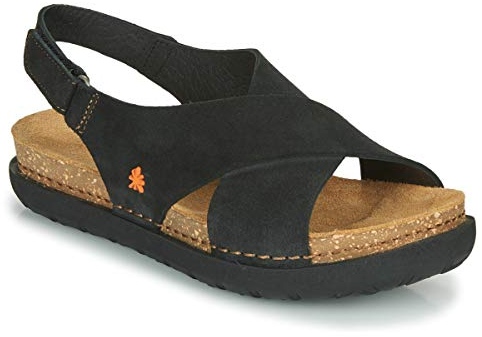 ART Damen 1710s Rhodes Sandale, Schwarz, 41 EU
