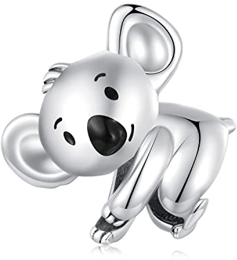 925 Sterling Silber Koala Charm für Pandora Armband