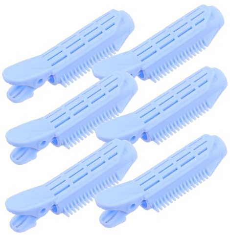 Mikinona 6st Fauler Lockenwickler Flauschige Haarspange Haarstyling-accessoires Lockenwickler Für Welliges Haar Verdickende Haarprodukte Haarspangen Für Damen Abs Clip