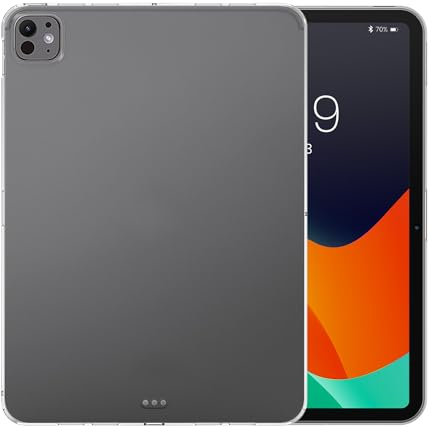 kwmobile Carcasa Compatible con Apple iPad Pro 13 (2024) Funda - Ultrafina y Flexible de plástico TPU - Puertos y Botones accesibles - Transparente