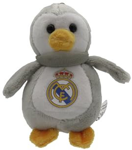 CYPBRANDS Real Madrid Porte-clés pendentif sac à dos en peluche pingouin Multicolore Produit officiel