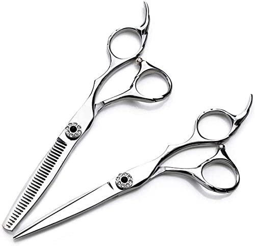 Professionelles 6,0-Zoll-Haarscheren-Schneidescheren-Friseursalon-Scheren-Effilierscheren-Friseurscheren-Modellierscheren-Set