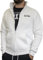 XTREME BOXING - Felpa in Cotone Felpato Full Zip e Collo Alto, Felpa Calda, Tuta Uomo in Cotone, Sportiva, Casa, Palestra, Jogging, Tempo Libero, XF25800ZC (Panna/XXL)