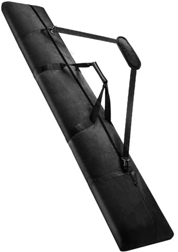 GSCLZ Snowboardtasche for Reisen mit Snowboard bis zu 160 cm, wasserdicht, ergonomische Griffe