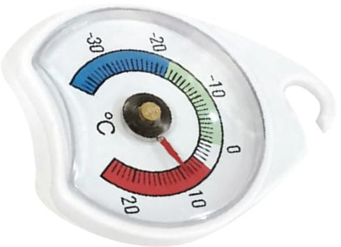 MAGICLULU Thermomètre De Réfrigérateur Précis Avec Pointeur Mesure Température Pour Congélateur Cuisine Et Stockage Froid Compact Et Facile À Ranger